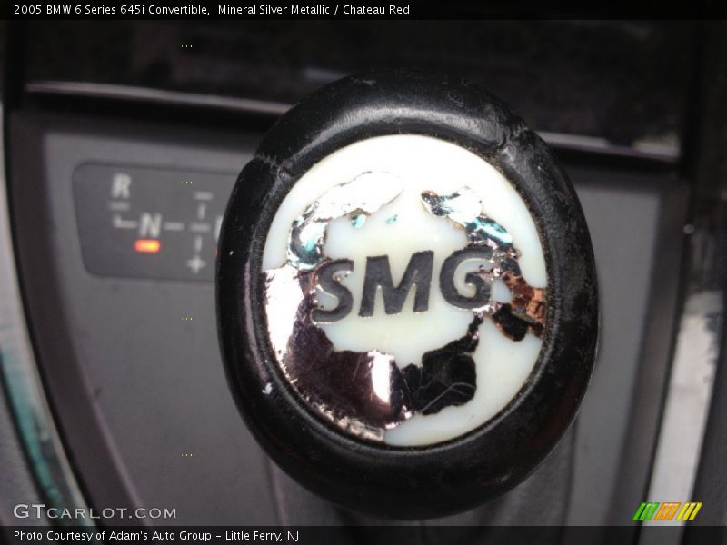  2005 6 Series 645i Convertible 6 Speed SMG Sequential Manual Shifter