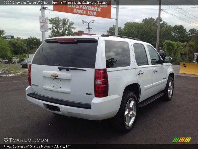 Summit White / Light Cashmere/Ebony 2007 Chevrolet Tahoe LTZ 4x4