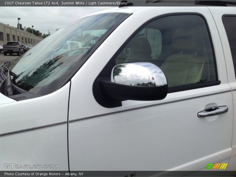Summit White / Light Cashmere/Ebony 2007 Chevrolet Tahoe LTZ 4x4