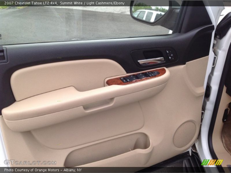 Summit White / Light Cashmere/Ebony 2007 Chevrolet Tahoe LTZ 4x4