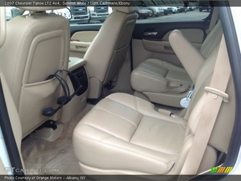 Summit White / Light Cashmere/Ebony 2007 Chevrolet Tahoe LTZ 4x4