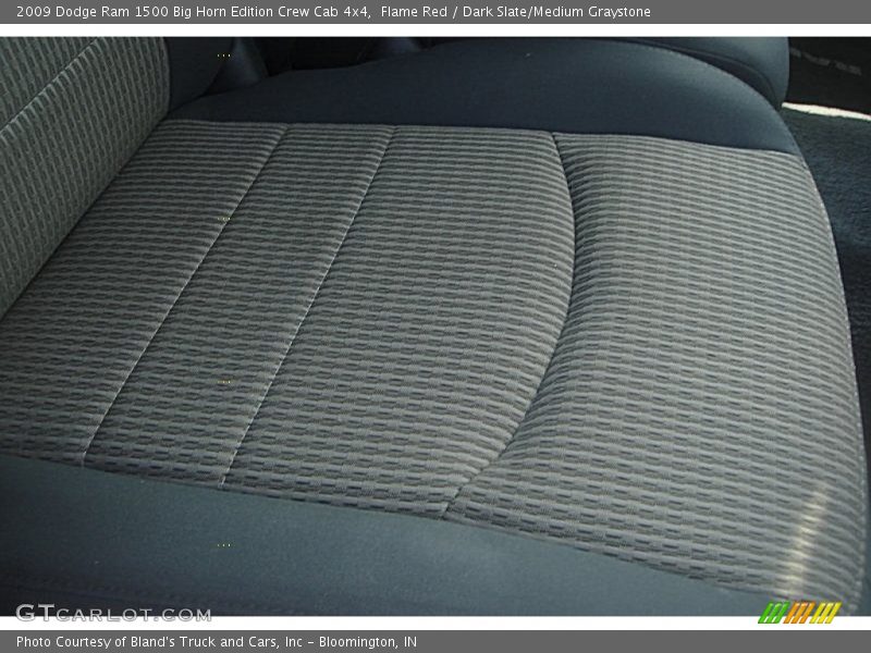Flame Red / Dark Slate/Medium Graystone 2009 Dodge Ram 1500 Big Horn Edition Crew Cab 4x4