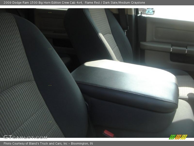 Flame Red / Dark Slate/Medium Graystone 2009 Dodge Ram 1500 Big Horn Edition Crew Cab 4x4