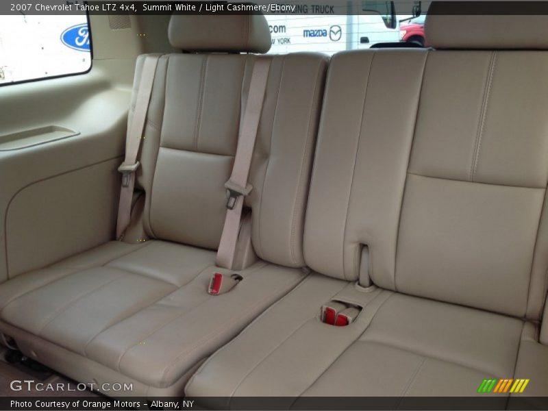 Summit White / Light Cashmere/Ebony 2007 Chevrolet Tahoe LTZ 4x4