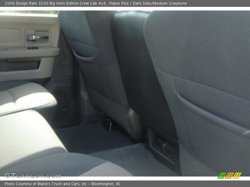 Flame Red / Dark Slate/Medium Graystone 2009 Dodge Ram 1500 Big Horn Edition Crew Cab 4x4