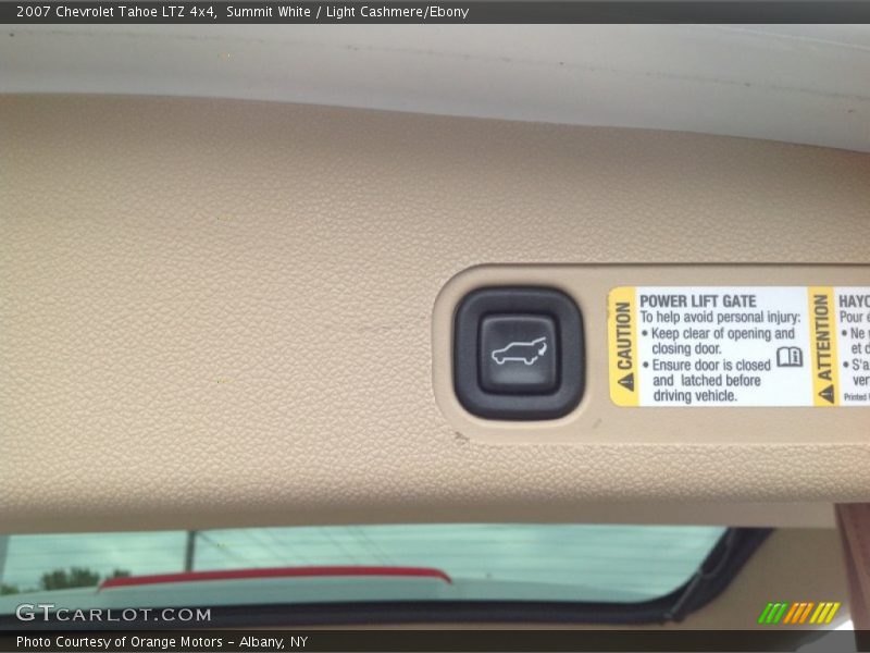 Summit White / Light Cashmere/Ebony 2007 Chevrolet Tahoe LTZ 4x4