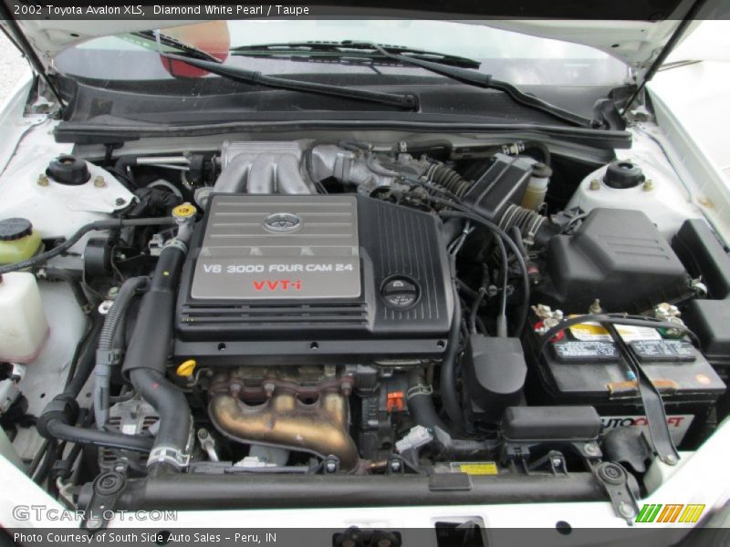 Diamond White Pearl / Taupe 2002 Toyota Avalon XLS