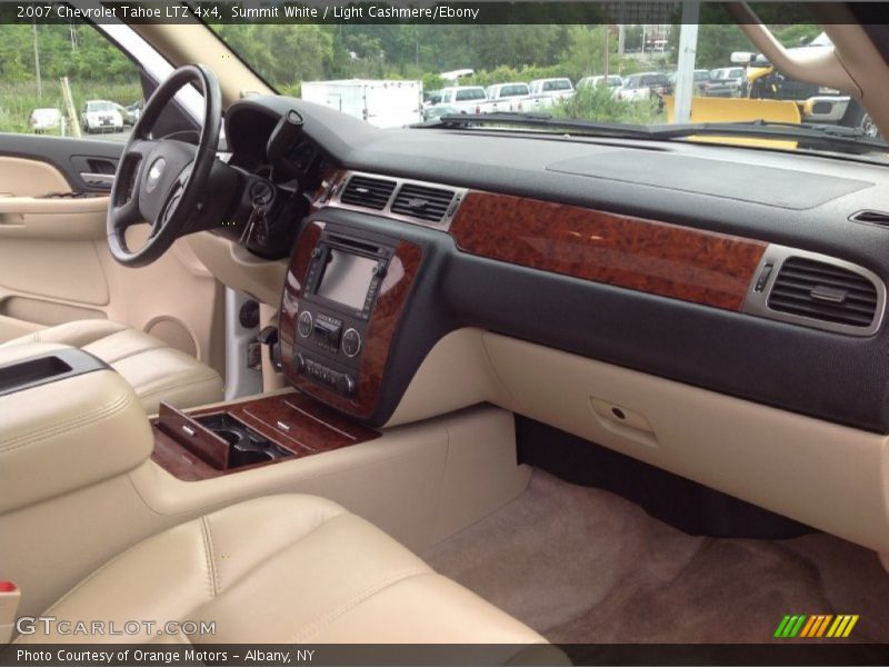 Summit White / Light Cashmere/Ebony 2007 Chevrolet Tahoe LTZ 4x4
