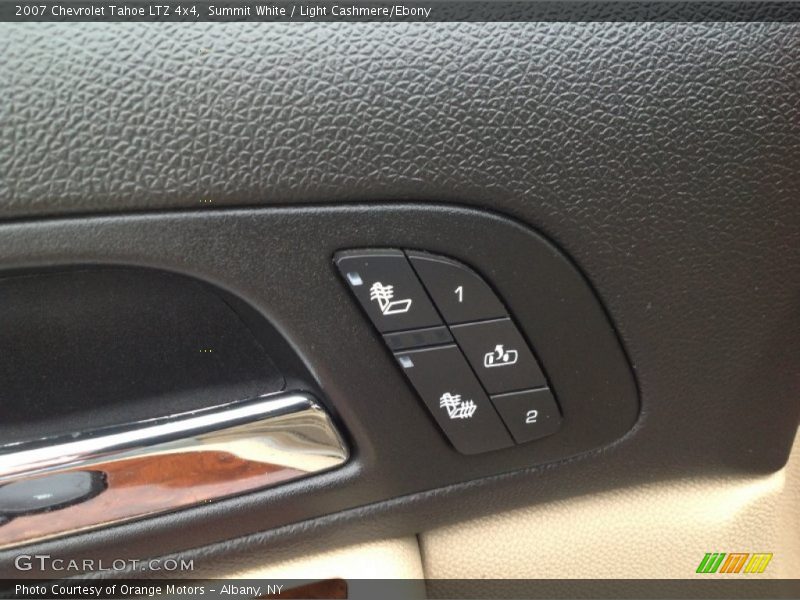 Summit White / Light Cashmere/Ebony 2007 Chevrolet Tahoe LTZ 4x4