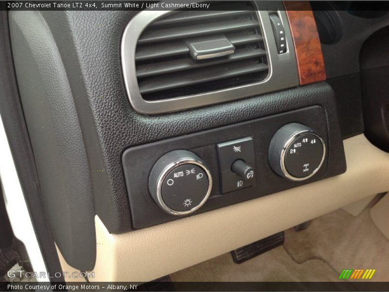 Summit White / Light Cashmere/Ebony 2007 Chevrolet Tahoe LTZ 4x4