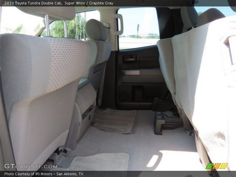Super White / Graphite Gray 2010 Toyota Tundra Double Cab