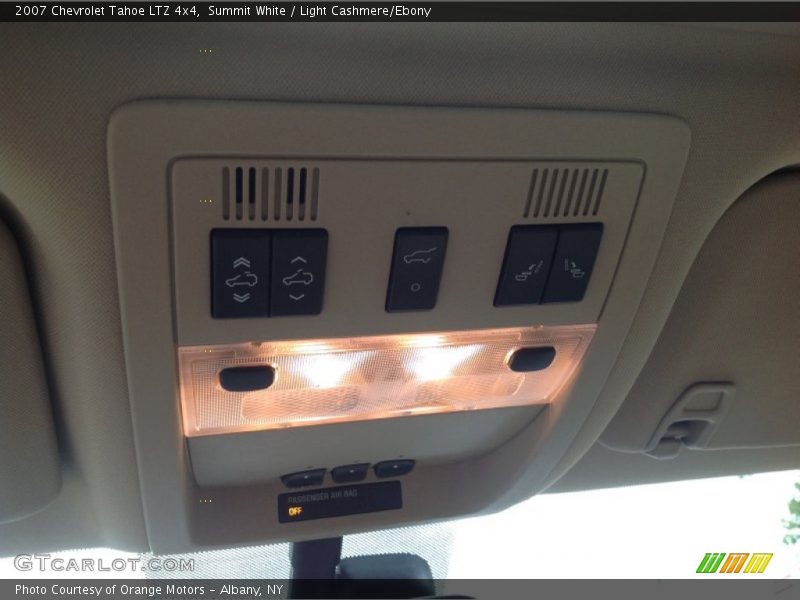 Summit White / Light Cashmere/Ebony 2007 Chevrolet Tahoe LTZ 4x4