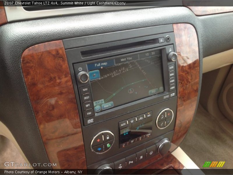 Summit White / Light Cashmere/Ebony 2007 Chevrolet Tahoe LTZ 4x4