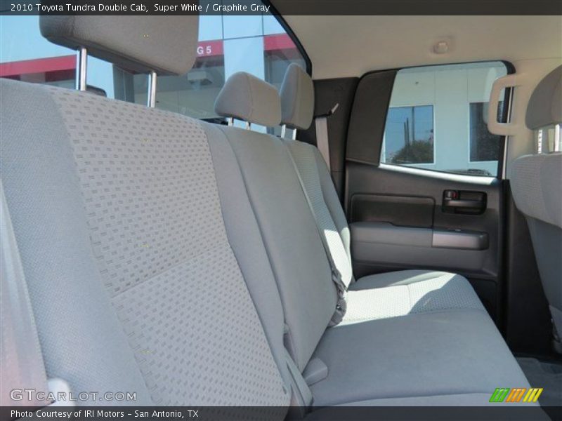 Super White / Graphite Gray 2010 Toyota Tundra Double Cab
