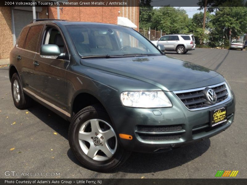 Venetian Green Metallic / Anthracite 2004 Volkswagen Touareg V6