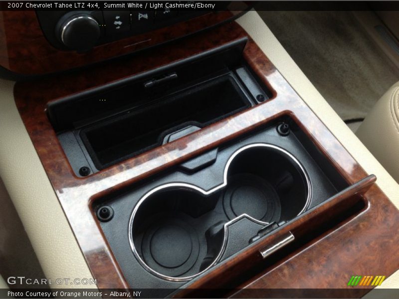Summit White / Light Cashmere/Ebony 2007 Chevrolet Tahoe LTZ 4x4