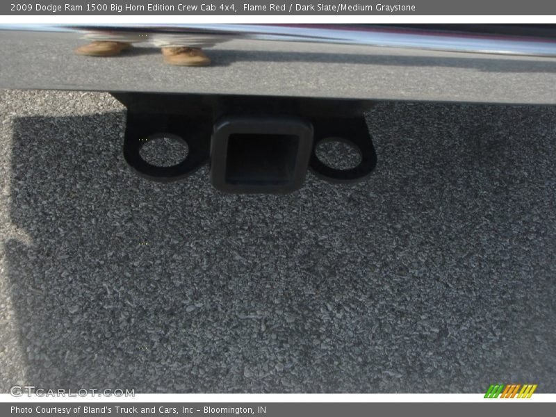 Flame Red / Dark Slate/Medium Graystone 2009 Dodge Ram 1500 Big Horn Edition Crew Cab 4x4