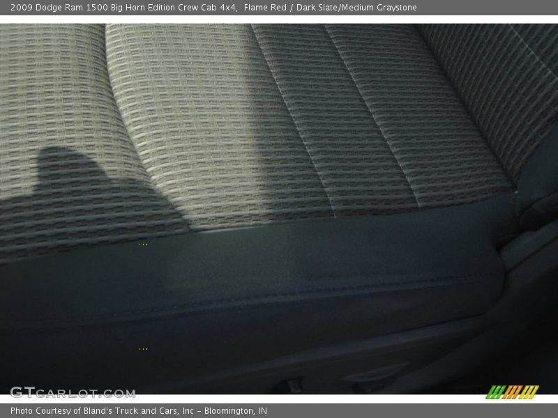 Flame Red / Dark Slate/Medium Graystone 2009 Dodge Ram 1500 Big Horn Edition Crew Cab 4x4