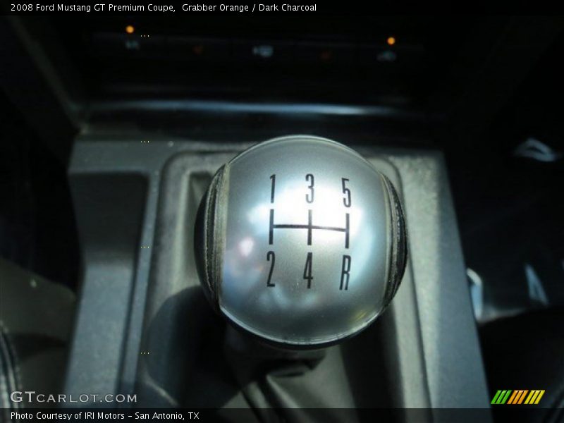 Grabber Orange / Dark Charcoal 2008 Ford Mustang GT Premium Coupe
