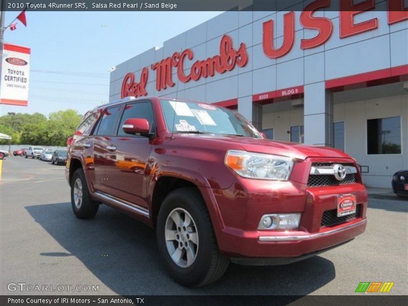 Salsa Red Pearl / Sand Beige 2010 Toyota 4Runner SR5