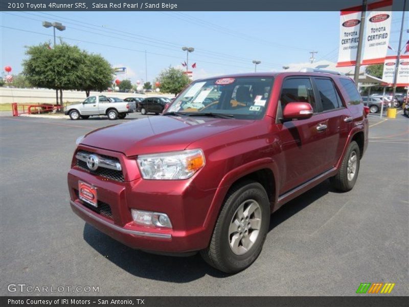 Salsa Red Pearl / Sand Beige 2010 Toyota 4Runner SR5