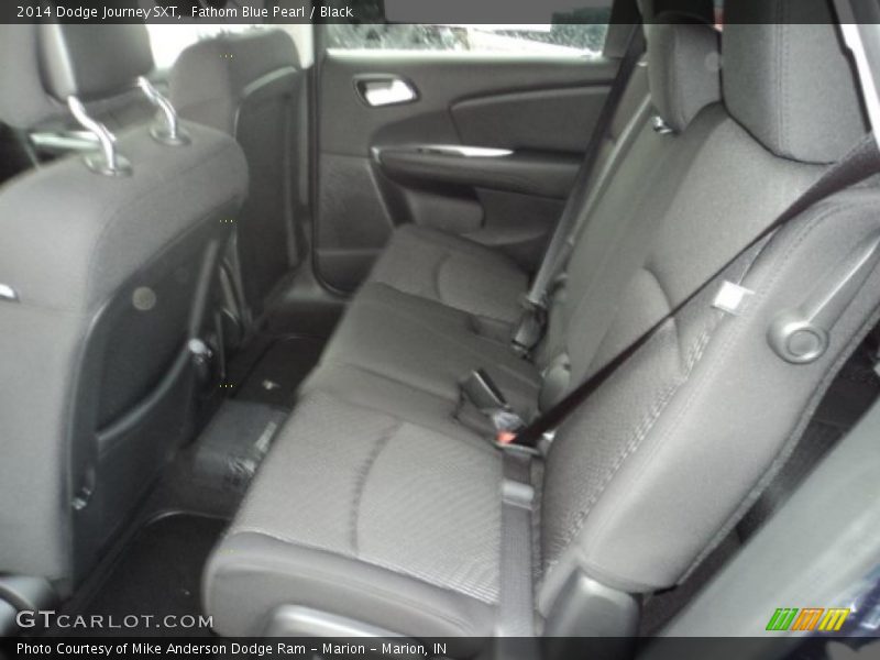 Fathom Blue Pearl / Black 2014 Dodge Journey SXT