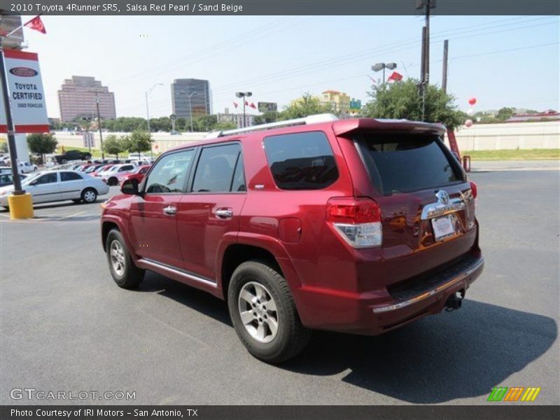 Salsa Red Pearl / Sand Beige 2010 Toyota 4Runner SR5