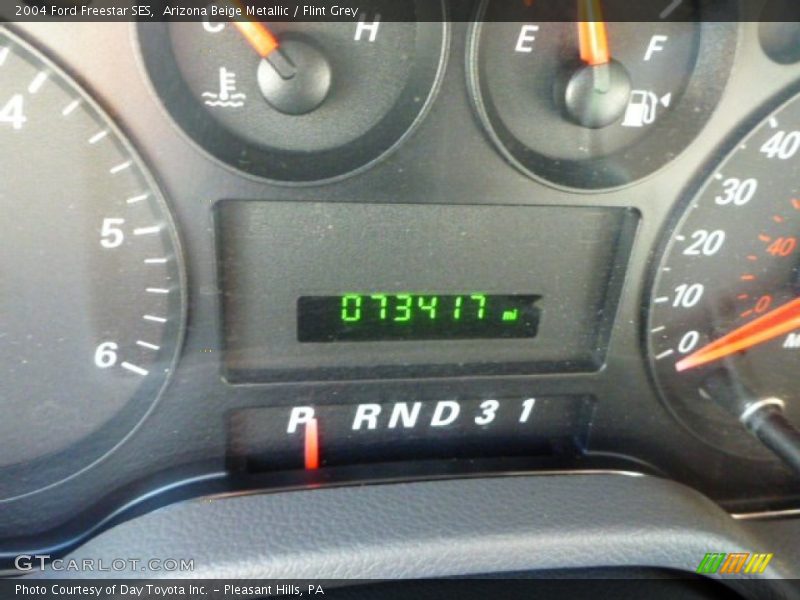 Arizona Beige Metallic / Flint Grey 2004 Ford Freestar SES