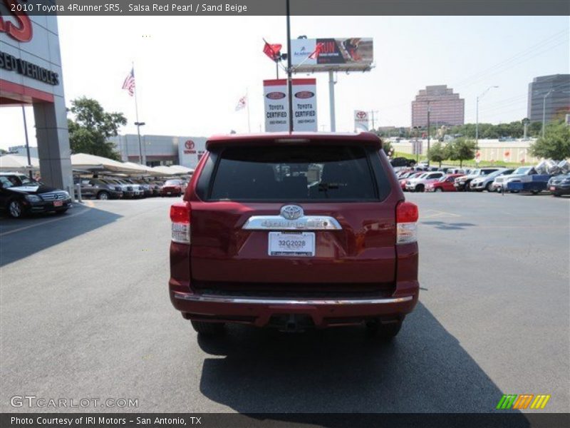 Salsa Red Pearl / Sand Beige 2010 Toyota 4Runner SR5