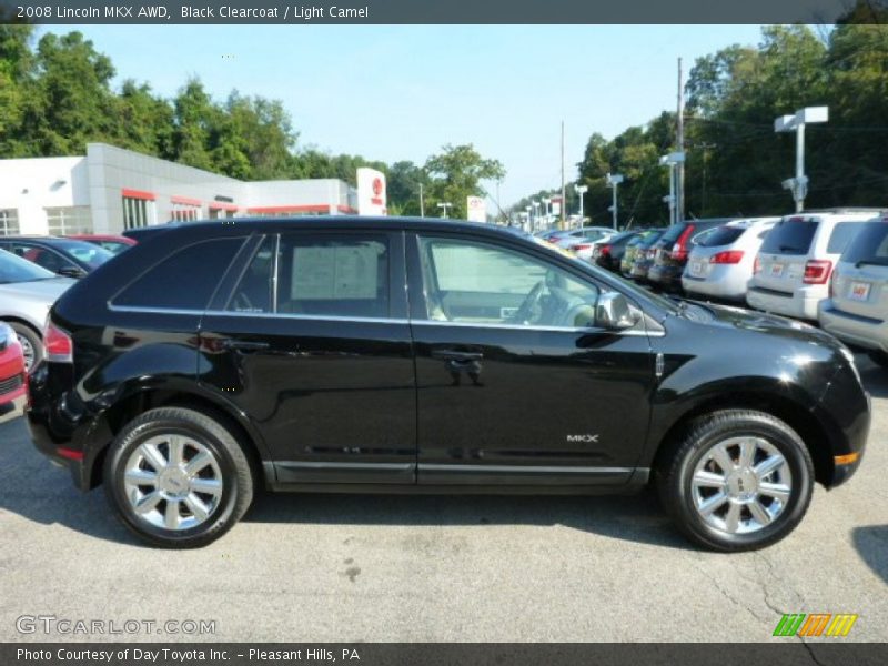 Black Clearcoat / Light Camel 2008 Lincoln MKX AWD
