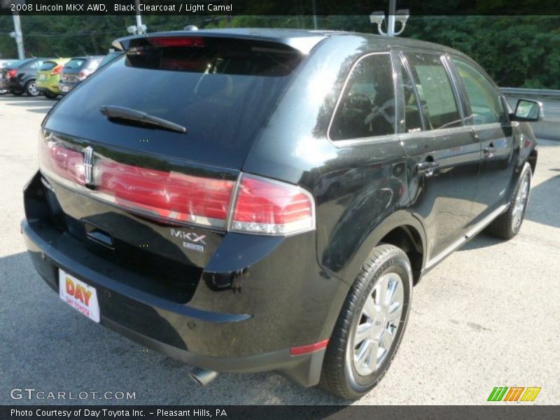 Black Clearcoat / Light Camel 2008 Lincoln MKX AWD