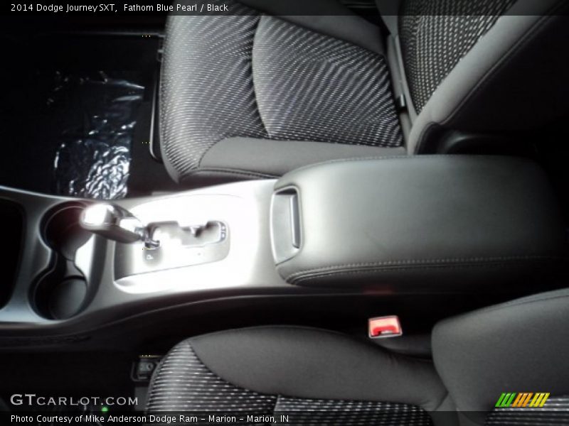 Fathom Blue Pearl / Black 2014 Dodge Journey SXT
