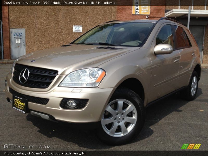 Desert Silver Metallic / Macadamia 2006 Mercedes-Benz ML 350 4Matic