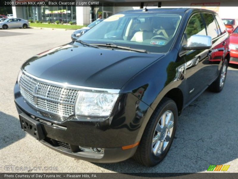 Black Clearcoat / Light Camel 2008 Lincoln MKX AWD