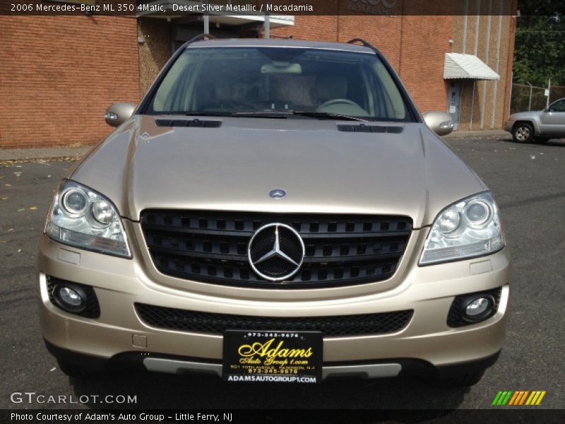 Desert Silver Metallic / Macadamia 2006 Mercedes-Benz ML 350 4Matic