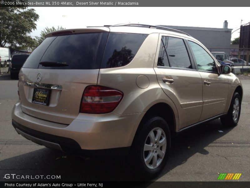 Desert Silver Metallic / Macadamia 2006 Mercedes-Benz ML 350 4Matic