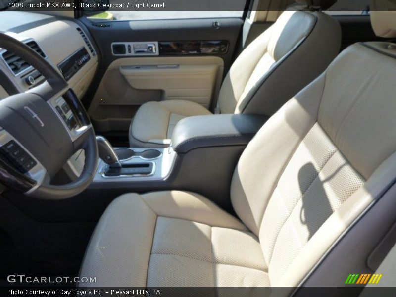 Black Clearcoat / Light Camel 2008 Lincoln MKX AWD