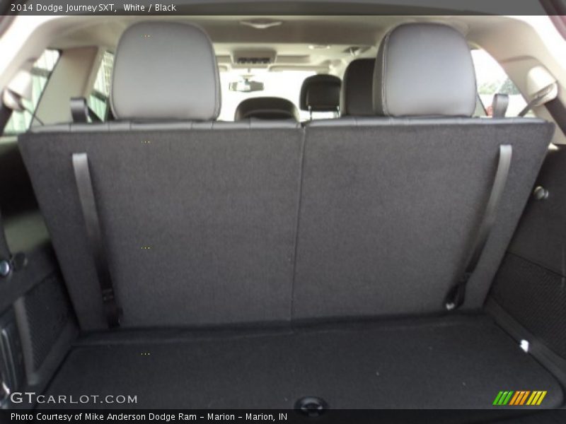 White / Black 2014 Dodge Journey SXT