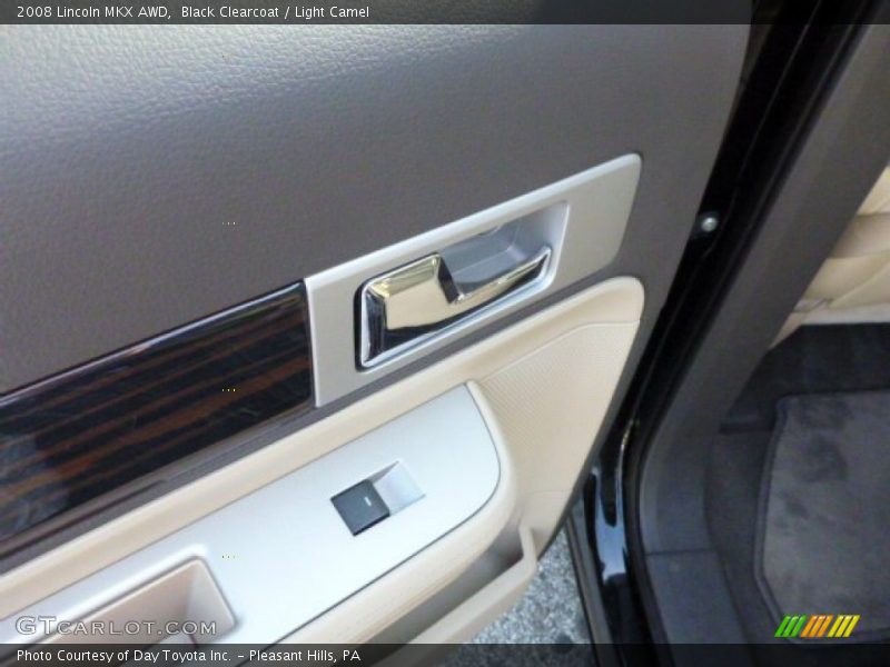 Black Clearcoat / Light Camel 2008 Lincoln MKX AWD