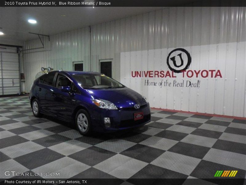 Blue Ribbon Metallic / Bisque 2010 Toyota Prius Hybrid IV