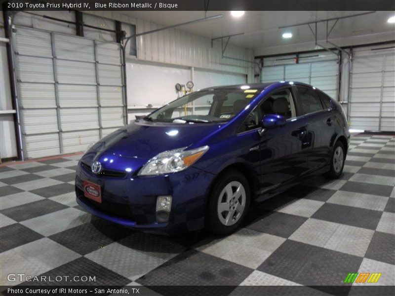 Blue Ribbon Metallic / Bisque 2010 Toyota Prius Hybrid IV