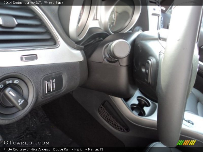 White / Black 2014 Dodge Journey SXT