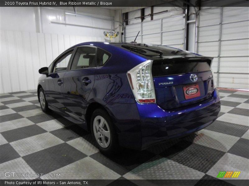 Blue Ribbon Metallic / Bisque 2010 Toyota Prius Hybrid IV