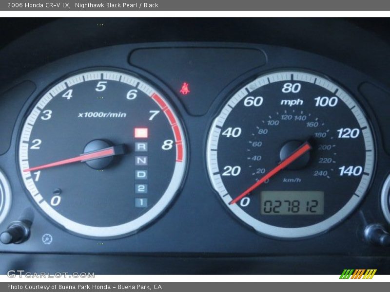 Nighthawk Black Pearl / Black 2006 Honda CR-V LX