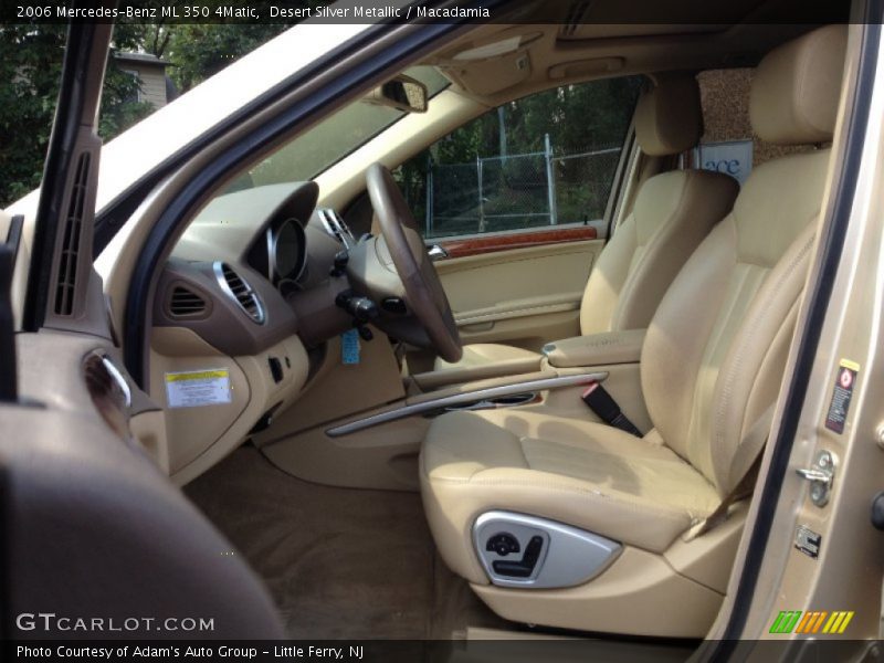 Desert Silver Metallic / Macadamia 2006 Mercedes-Benz ML 350 4Matic