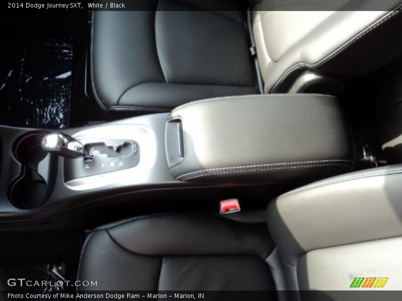 White / Black 2014 Dodge Journey SXT