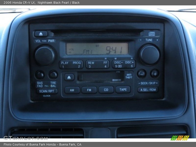 Nighthawk Black Pearl / Black 2006 Honda CR-V LX