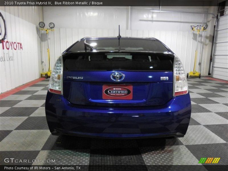 Blue Ribbon Metallic / Bisque 2010 Toyota Prius Hybrid IV