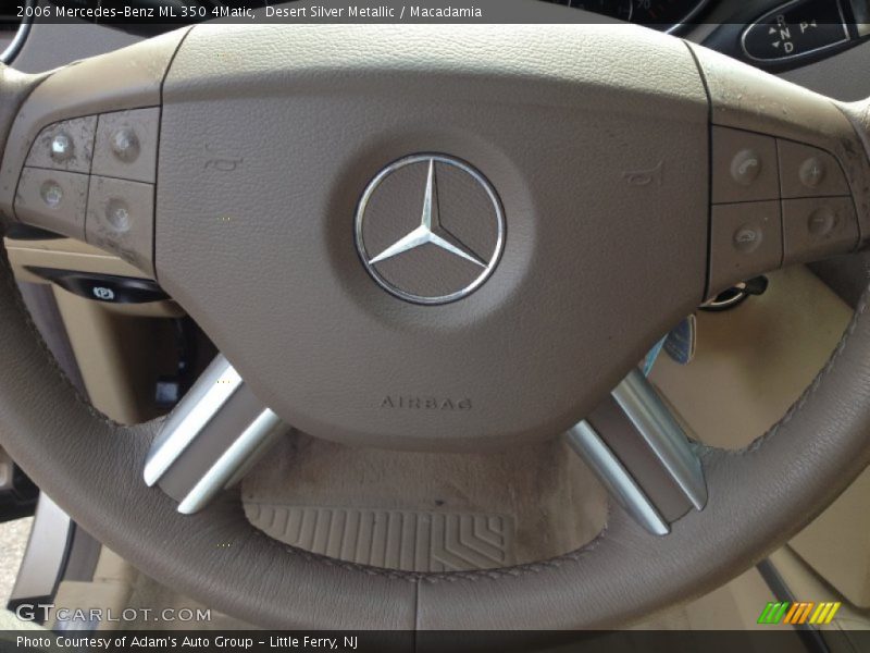Desert Silver Metallic / Macadamia 2006 Mercedes-Benz ML 350 4Matic