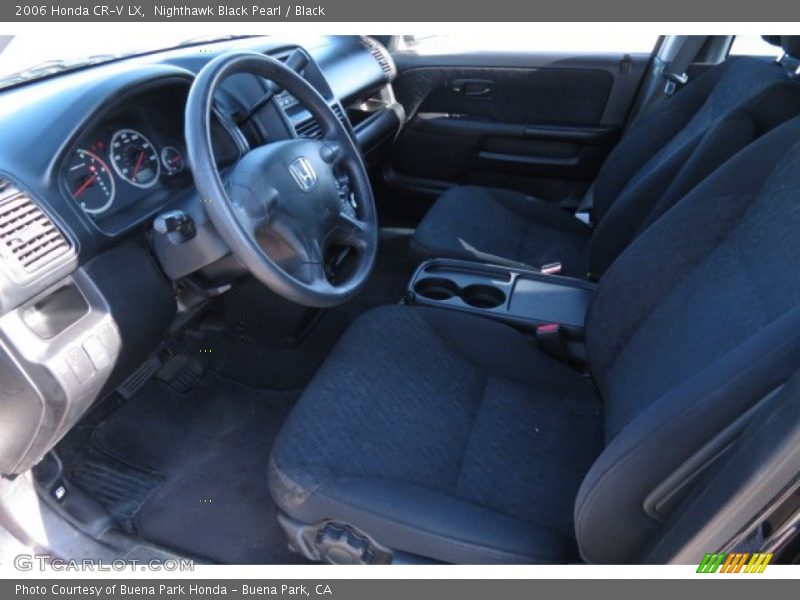 Nighthawk Black Pearl / Black 2006 Honda CR-V LX